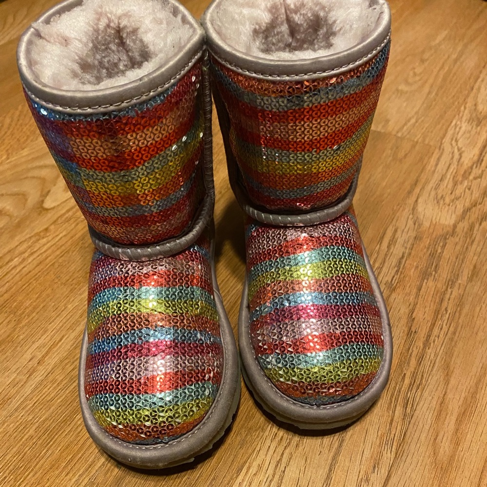 Multi color Sequin Girl Uggs